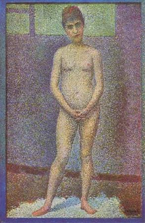 Georges Seurat Model,Front View (mk09) oil painting image